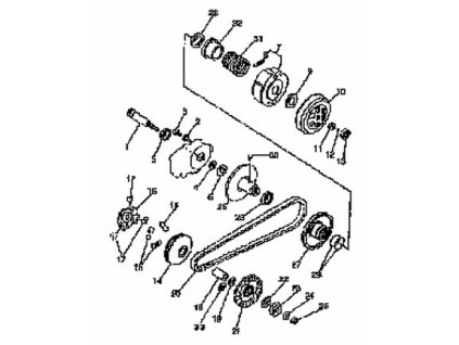 25 - matice M10x1,25