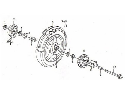 03 - pneu přední 120/70 R12