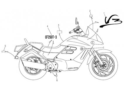 04 - nápis CF250T-3 (sada 2ks)