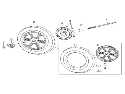 06 - převod bowdenu tachometru
