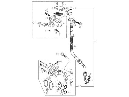 12 - spínač páčky P.
