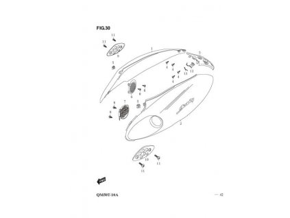 07 - mřížka krytu podsedl. L.
