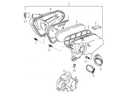 01 - filtr vzduchu airbox