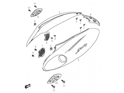 06 - mřížka krytu P.