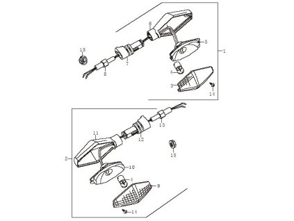 04 - žárovka 12V 10W oranžová