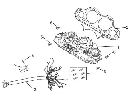 02 - kryt přístrojů přední