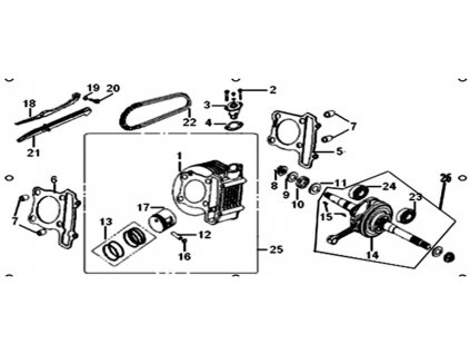 05 - těsnění válce motoru