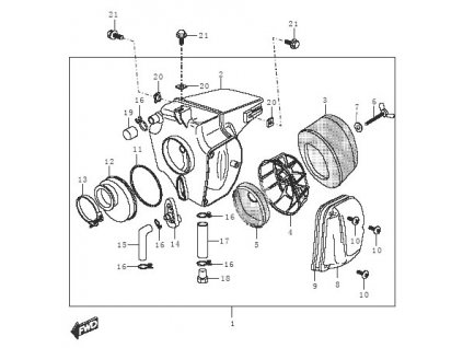 01 - filtr vzduchu airbox