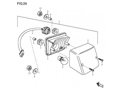 05 - žárovka 21/5W