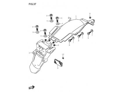 02 - blatník zadní/zadní část