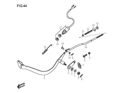 01 - pedál brzdy zadní