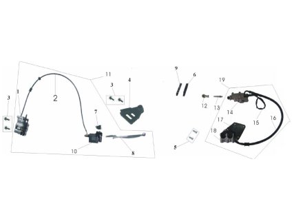 06 - brzdové destičky zadní sada