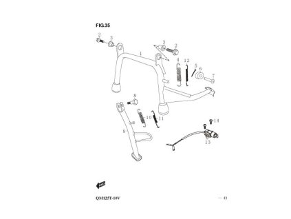 04 - pružina stojanu hlavního vnější