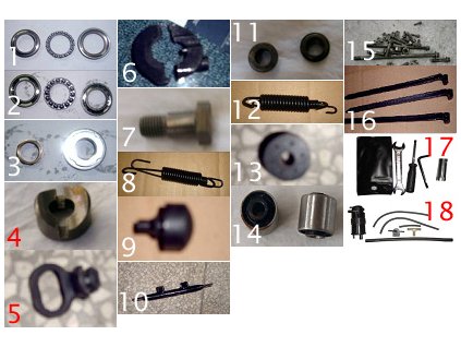 06 - držák rukojetě plynu