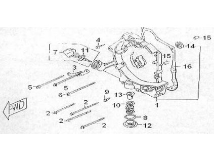 01 - kryt motoru P.