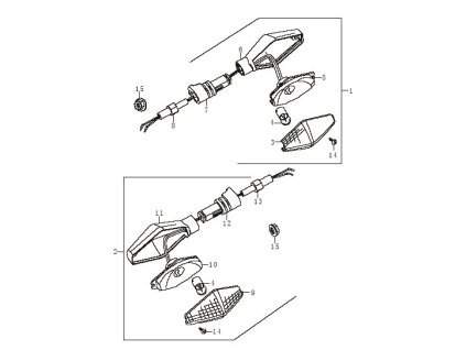 04 - žárovka 12V 10W oranžová