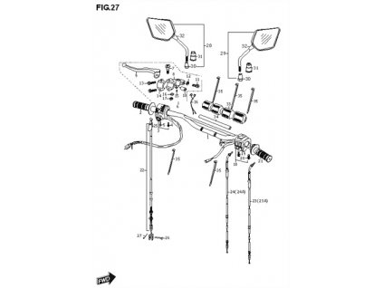 22 - bowden spojky