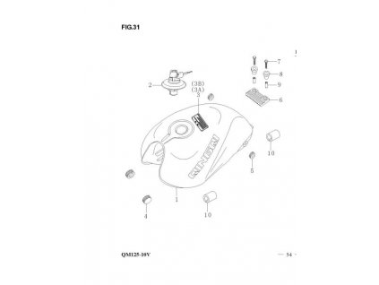 04 - silenblok nádrže přední