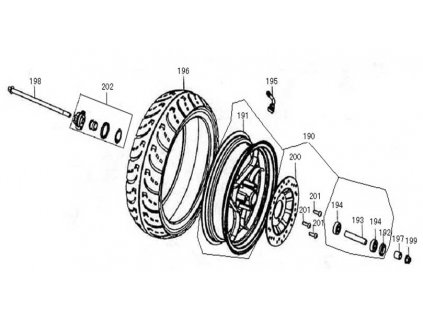 196 - pneumatika 130/60 R13"