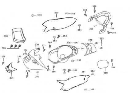 370 - kryt vnitřní/zadní
