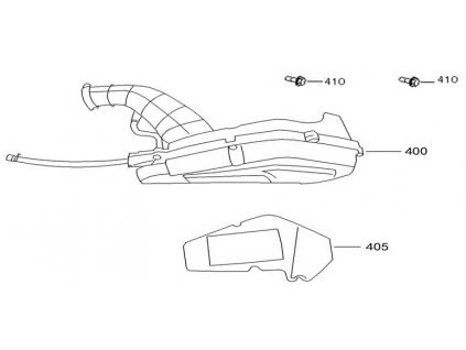 400 - filtr vzduchu airbox