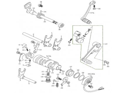 07 - západka segmentu kulisy I