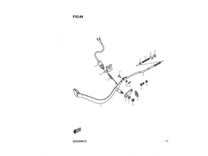 02 - páka brzdového pedálu