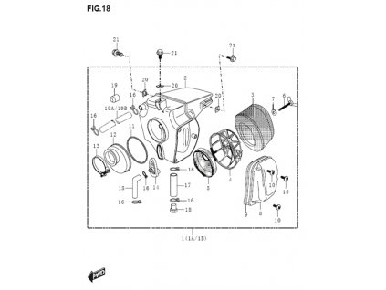 01 - filtr vzduchu airbox TR