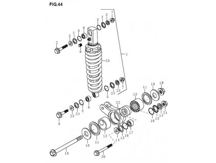 18 - hřídel M14x128