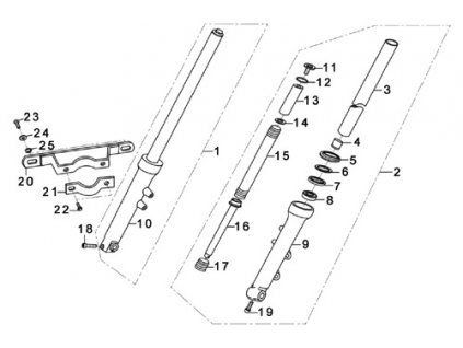 05 - gufero tlumiče vnější 33x46x15 (sada/2ks)