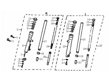 11 - gufero tlumiče vnitřní 37x50x11 sada(=2ks)