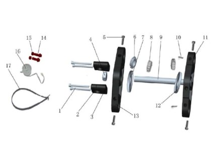 17 - bowden tachometru