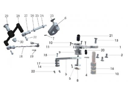 06 - unašeč táhla řazení
