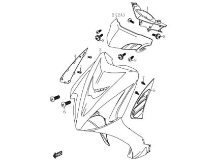 04 - kryt kapoty P. (stříbrná)