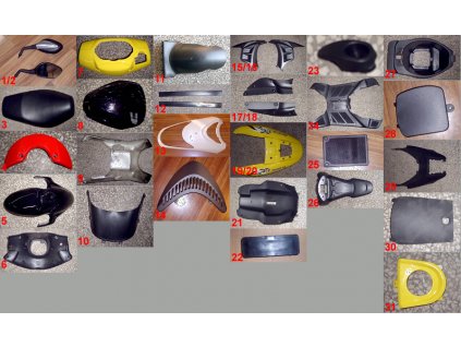 32 - nosič zadní (černá)