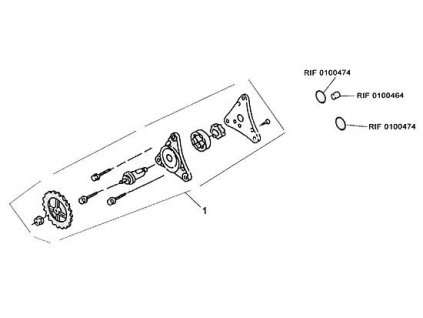 02 - kolo ozub. olej čerpadla