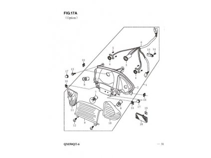 08-1 - žárovka 12V 10W oranžová