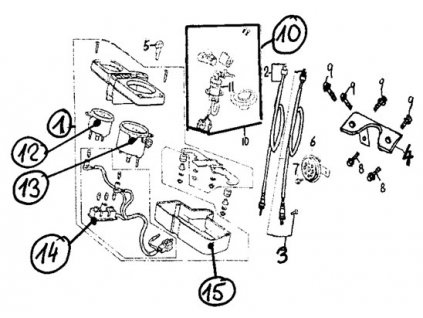 02-1 - bowden tachometru 94 cm