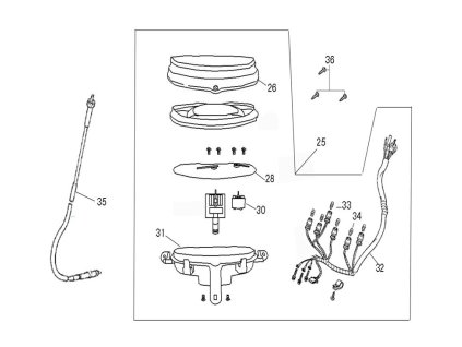 33 - žárovka 12V 3W celosklo