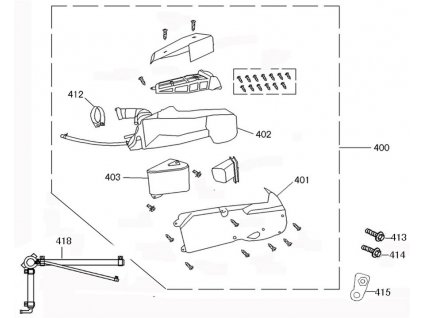 400 - filtr vzduchu airbox