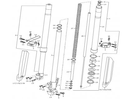 17 - kryt tlumiče P. (černá)