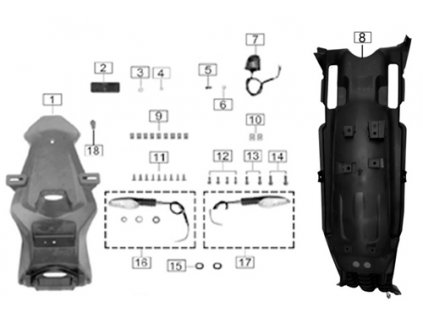 10-1 - matice plech M6