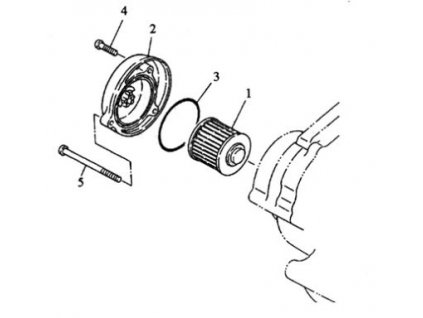 01-1 - filtr oleje vložka