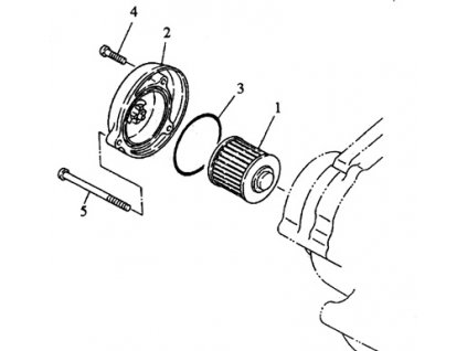 01-1 - filtr oleje vložka