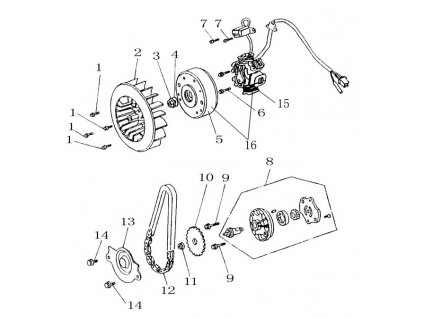 15 - stator magneta