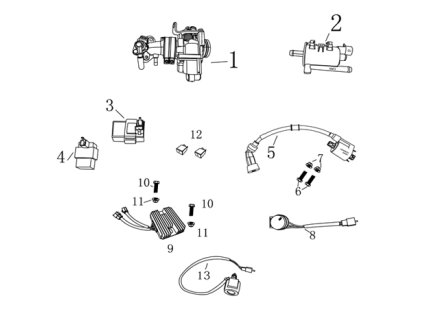 01-1 - vstřikovač paliva