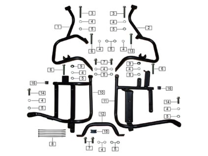 02-1 - držák kufru I P.P.