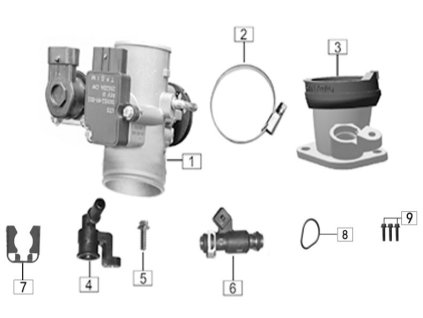 08 - těsnění příruby sání