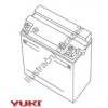 07 - akumulátor 12V 12Ah (YTX14-BS)