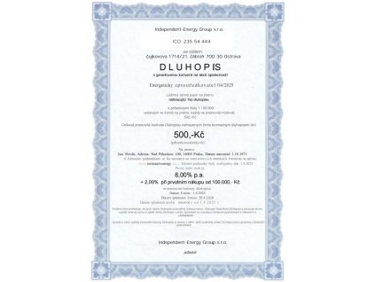 dluhopis500